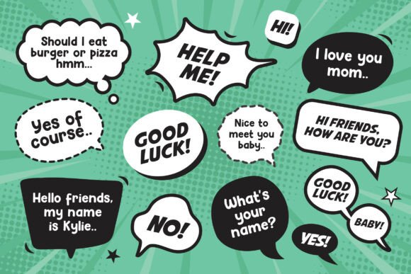 Bubble Talk: A Practical Design Resource for Versatile Visual Projects