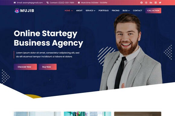 Build Your Business Website with Multipage Business Agency Template