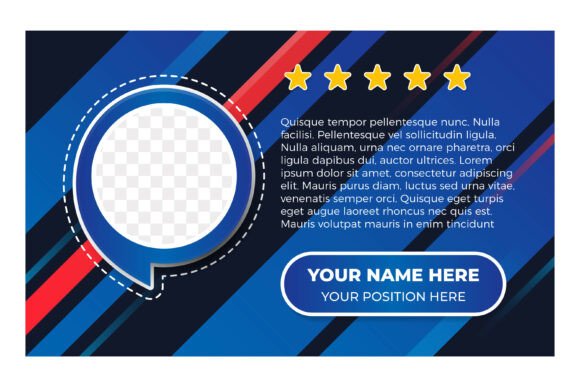 Creative Testimonial Background Design for Websites