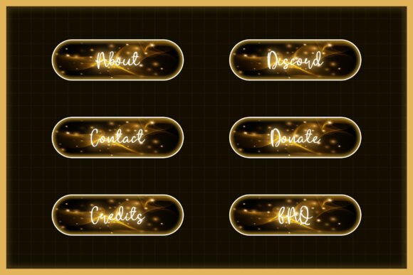 Enhance Your Twitch Channel with Golden Magic Flash Panels