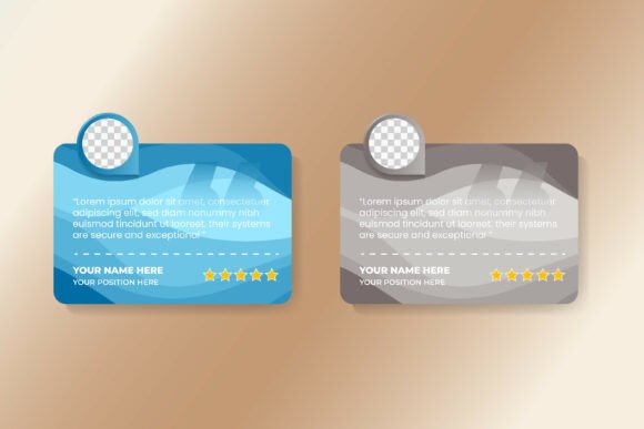 Multicolored Wave Testimonial Design Pack