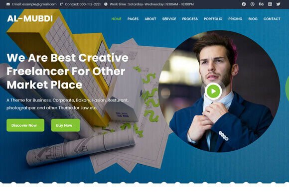 Multipurpose Agency Bootstrap Template: Building Modern Websites with Mubdi