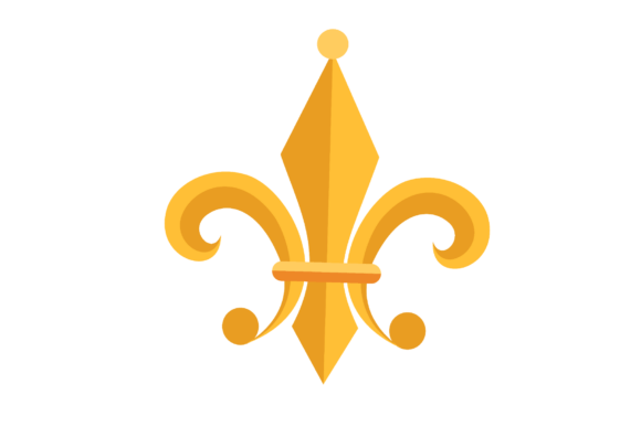 Noble Celebration: Adding Majestic Flair with the Golden Fleur-De-Lis