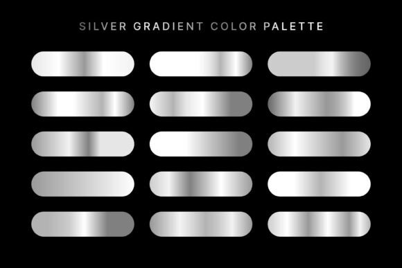 The Power of the Silver Gradient Color Palette in Modern Design