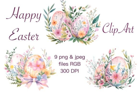 Watercolor Easter Eggs ClipArt, Png jpeg: A Practical Guide to High-Quality Digital Assets